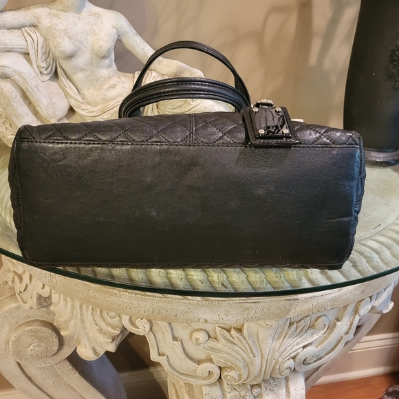 L A.M.B. by Gwen Stefani Quilted Leather Shoulder Hand Bag #204 - Picture 3 of 15